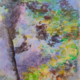 Forêt - Acrylique sur papier - Format 33x24cm - Thème de la Nature - Florence Fleming - Artiste peintre contemporaine