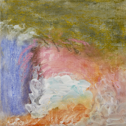 Tempête - Acrylique sur toile - Format 30x30 cm - Thème de la Diversité - Florence Fleming - Artiste peintre contemporaine